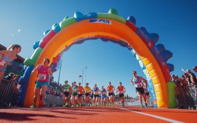 Comment une arche gonflable personnalisable peut transformer votre événement sportif