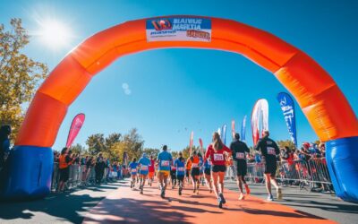 Pourquoi choisir une arche air captif pour l’arrivée de courses et événements sportifs